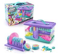 Canal Toys So Sand - Estuche de Arena mágica satisfactorio, 7 Herramientas Divertidas, Estuche de Transporte y Almacenamiento con Play Tray Inc. ¡Haz Arena mágica Colorida Desde Cero!