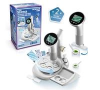Canal Toys - So Science - Microscopio de vídeo Vision 1000 para niños a Partir de 8 años - Microscopio electrónico portátil con Pantalla HD - Zoom de Alta precisión - Kit Stem Educativo científico