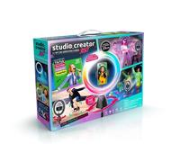 Canal Toys - Studio Creator - Kit de creación de videos con rotación de 360º y anillo de luz LED multicolor - Studio Creator 360º Rotating - INF028