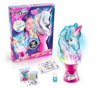 Canal Toys - Style 4Ever - Lámpara de Lava DIY con Forma de Unicornio - Kit con Luces LED de Colores, Pegatinas y Colorante - Unicorn Lava Lamp - OFG 297