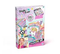 Canal Toys - Style 4 Ever - Kit de recarga de diamantes con 200 accesorios y 1000 diamantes de imitación, compatible con Diamond Art Maletín LED - Incluye lápiz - OFG321