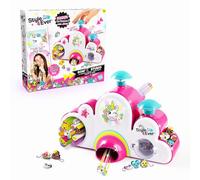 Canal Toys - Style 4Ever - Super Taller de Gomijoyas - Kit para Hacer Pulseras, Colgantes, Collares, Tobilleras, +100 Gomas de Borrar - Gom'z Studio - OFG099