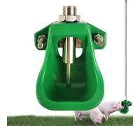 Canales de Agua para Ganado, construcción Duradera de Acero Inoxidable, dispensador de Agua de Granja Resistente, automático de Bebida, diseño de hidratación fiable para Ganado, ovejas, Cabras