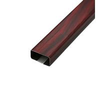Canaleta autoadhesiva for Cables, cubrecables for Pared y Suelo, Paquete de 2, 1 m Cada una, Multicolor, Varios tamaños(Reddish Brown,20 * 10)
