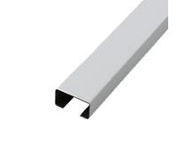 Canaleta autoadhesiva for Cables, cubrecables for Pared y Suelo, Paquete de 2, 1 m Cada una, Multicolor, Varios tamaños(Silver,20 * 10)