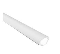Canaleta autoadhesiva for Cables, for Suelo y Pared, Paquete de 2 Unidades, 1 m, Multicolor, Varios tamaños(White,2#)