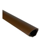 Canaleta autoadhesiva for Cables, for Suelo y Pared, Paquete de 2 Unidades, 1 m, Multicolor, Varios tamaños(Brown,3#)