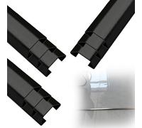 canaleta Cables Cubierta Autoadhesiva para Cables De 30 Mm, 38 Mm Y 50 Mm De Ancho, Gestión De Cables con Canal Ancho para Hoteles Y Estudios De Grabación(C- 10 PCS,L Outer Width 150cm x 30mm)