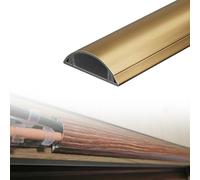 canaleta Cables Cubierta Autoadhesiva para Canaletas De Cables, Canaletas De Aluminio De 30, 40 Y 50 Mm De Ancho, Placa Cubierta para Ocultar, Pintable(C,L W H 150cm x 50mm x 14mm)