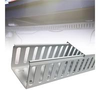 canaleta Cables Cubierta De Canalización De Cables De PVC De 100 Cm De Longitud, Placa De Ranura, En Pared para Decoración del Hogar/Centro Comercial(30 pcs,W H 50mm x 50mm)