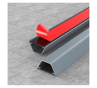 canaleta Cables Moldura De Aluminio For Canalización De Cables, Cubiertas Autoadhesivas For El Suelo, Ideal For La Gestión De Cables Y For Ocultar(B,L 1m - w 30mm)