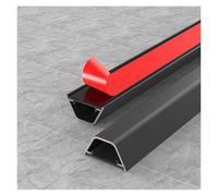 canaleta Cables Moldura De Aluminio For Canalización De Cables, Cubiertas Autoadhesivas For El Suelo, Ideal For La Gestión De Cables Y For Ocultar(Ligjt Grey,L 1.5m - w 15mm)