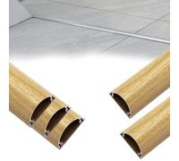 canaleta Cables Ocultador De Cables Metálico De 22, 30, 50 Y 70 Mm De Ancho Exterior, Protector De Cables Negro para Escritorios Y Salas De Ordenador(A- 5 PCS,L x Outer Width 180cm x 50mm)