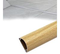 canaleta Cables Ocultador De Cables Metálico De 22, 30, 50 Y 70 Mm De Ancho Exterior, Protector De Cables Negro para Escritorios Y Salas De Ordenador(A- 1 PC,L x Outer Width 150cm x 22mm)