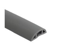 caNaleta Cables Pared Adhesivo Canaleta de Goma 1 m Longitud Que Proporciona una Fuerte protección for los Cables, Adecuada for actuaciones y exposiciones(D30-grey)