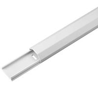 Goobay 90727 Canaleta para Cables, Blanco, 1 Pieza