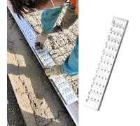 Canaleta Desague con Rejilla Rejilla de Drenaje Lineal de Acero Inoxidable, Cubierta de Drenaje de Canal Exterior Resistente y Estrecha, Rejilla de Drenaje Rápido de Metal para Patio, Cocina y Baño(W1