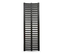 Canaleta Desague con Rejilla Rejilla de Drenaje Lineal de Plástico para Zanjas, Cubierta de Drenaje Exterior Resistente para Patio, Garaje, Jardín, Terraza, Filtros de Agua de Lluvia Estrechos para Bl