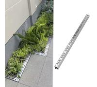 Canaleta Desague con Rejilla Sistema de Drenaje de Zanja Resistente para Patio, Canal de Drenaje Exterior con Rejilla de Acero Inoxidable Extraíble, Filtro de Drenaje Lineal para Bloquear Los Desechos