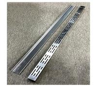 Canaleta Desague Rejilla 304 Acero Inoxidable, Rejilla Suelo Desague Under Deck Drainage System for Kitchen, Yard, Bathroom, Driveways, Gardens, Garages(100x3.5x3cm)