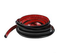 Canaleta flexible de TPE con autoadhesivo para drenaje de techo para coches, caravanas y barcos, en forma de J para dirigir el agua de lluvia y evitar rayas de agua (5 m)