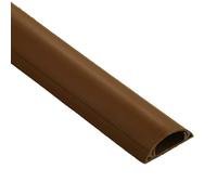 Canaleta for Cables autoadhesiva y cubrecables for Pared Suelo. Paquete de 2 Unidades 1 m, Multicolor, Varios tamaños(Brown,5#)