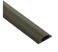 Canaleta for Cables autoadhesiva y cubrecables for Pared Suelo. Paquete de 2 Unidades 1 m, Multicolor, Varios tamaños(Grey,5#)