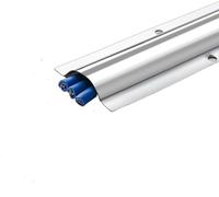 Canaleta for Cables de Acero inoxidableSistema de ocultación de cablesCanal for Ocultar Cables(Holds 3 Wires)