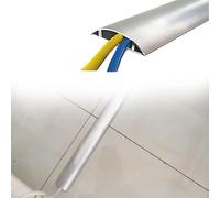 Canaleta Kit De Ocultación De Cables De 1 M De Longitud, Canaleta Invisible De Esquina para Soporte De Cables, Cubre Cables Interior Exterior para Cables De TV/Pared(W 40mm/1.57in,3 pcs)