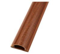 Canaleta ocultadora de Cables PVC | For ocultar cables de TV y computadora.(Brown B,5#)