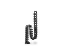 Canaleta para cables ASSMANN Electronic DA-90505 curva 1300 mm ABS metal negro