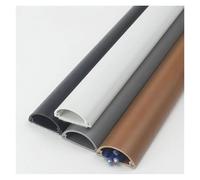 Canaleta Pasacables para Suelo Cubierta de Cable Suelo, Protector conducto cableado extensión, Cubiertas Ocultas Cable alimentación, práctico Organizador Cables(White)