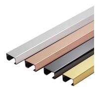 Canaletas para cables, Canaleta for cables, puente for, multicolor, varios tamaños, for suelo, pared, hogar, oficina, almacén(Silver X2pcs,20x10mm)