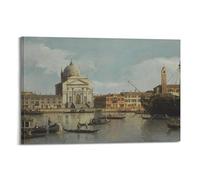 Canaletto Pintor Works (vista de Redentore y la iglesia de San Giacomo) pósteres artísticos para pared, impresiones fotográficas, pinturas para decoración del hogar, 40 x 60 cm