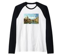 Canaletto The Entrance to The Grand Canal, Venice Camiseta Manga Raglan