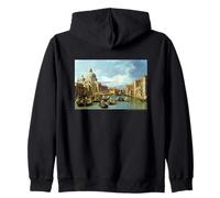 Canaletto The Entrance to The Grand Canal, Venice Sudadera con Capucha