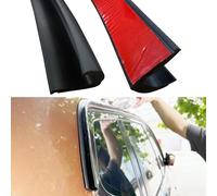 Canalón de lluvia autoadhesivo en forma de J para vehículos recreativos, tira de desviación de lluvia para techo de vehículo, camión, caravana, barco, coche, furgoneta, puerta, autocaravana, deflector
