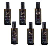 Canalotto Farm Aceite de Guindilla Picante - 6 Botellas de 250 ml - Condimento Picante para Pizza, Pasta y Carne - Aceite Aromatizado Siciliano