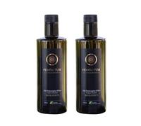 Canalotto Farm - Aceite de Oliva Virgen Extra Ecológico Nocellara del Belice, Aceite EVO Italiano de Extracción en Frío, Afrutado Medio, Sabor Intenso, 2 x 500 ml