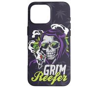 Cáñamo Kiffer Cannabis Marihuana Hachís Ganja Bong Regalo Carcasa para iPhone 16 Pro MAX