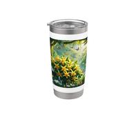 Cananga Odorata Ylang-Ylang Ylang Aceite Esencial Vaso térmico de acero inoxidable de doble pared