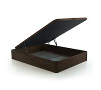Canapé abatible 150x190cm, color chocolate, con subida a domicilio, reforzado, gran almacenaje, descansin