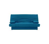 Canapé convertible clic clac 3 plazas - Tela Azul pato - L 190 x P 92 cm - DREAM - Estilo Contemporáneo