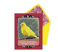 Canary Birthday Card (Jessica Swift for Em & Friends Greeting Cards)