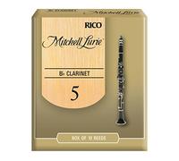 Cañas D'Addario Mitchell Lurie para clarinete en Sib, fuerza 5, paquete de 10