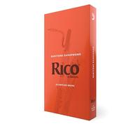 Cañas D'Addario Rico para saxofón barítono, fuerza 2, paquete de 25