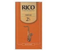 Cañas D'Addario Rico para saxofón tenor, fuerza 2.5 Paquete de 25