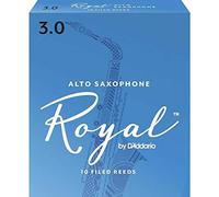 Rico Royal 3.0 Strength Reeds for Alto Sax (Pack of 10)