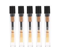 Cañas de oboe, Medias suaves con corcho y funda tubo transparente 5 piezas, Cañas instrumento viento profesional for estudiantes músicos principiantes avanzados en ensayos conciertos clases