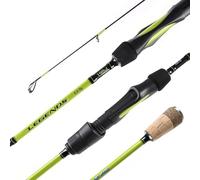 CañAs De Pescar Caña de Pescar Ligera Carbono, Longitud 1,85/1,93/1,98 m, diámetro Superior 0,7 mm,2-2 g, for calamares, Botes, Spinning, pulpos(0.2-2g 198)